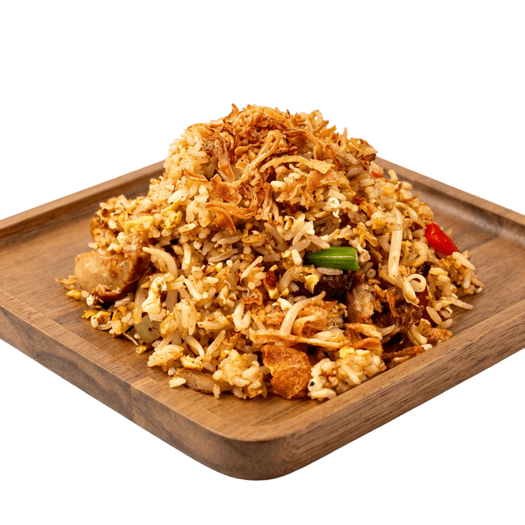 Fried Rice Falafel