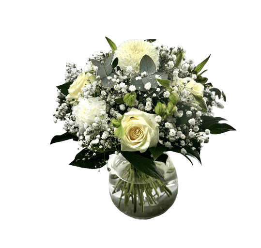 Hvid Harmoni Stor