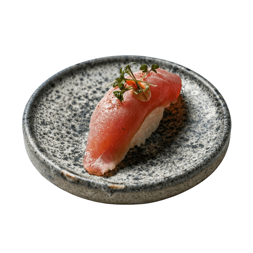 Nigiri Flamberet tun 2 stk.