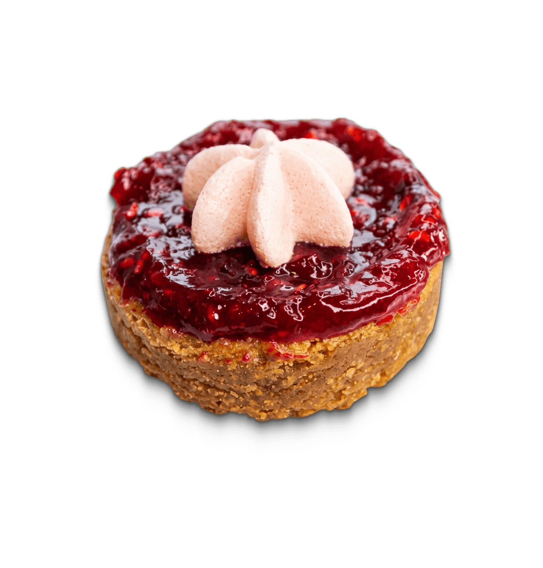 Raspberry mini Cookie 25 stk